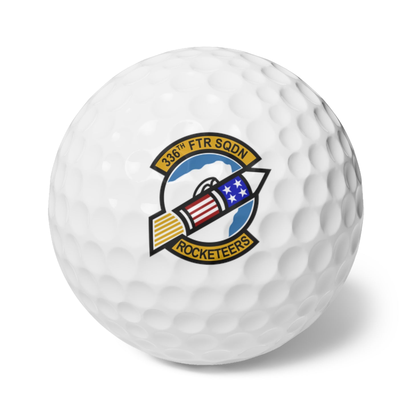 336FS "Rocketeers" Golf Balls, 6pcs