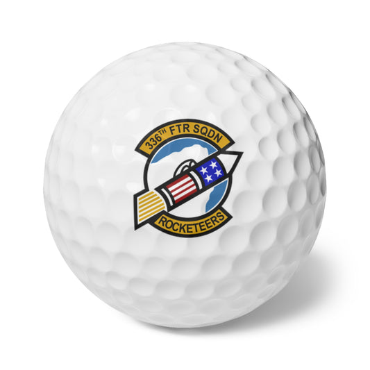 336FS "Rocketeers" Golf Balls, 6pcs