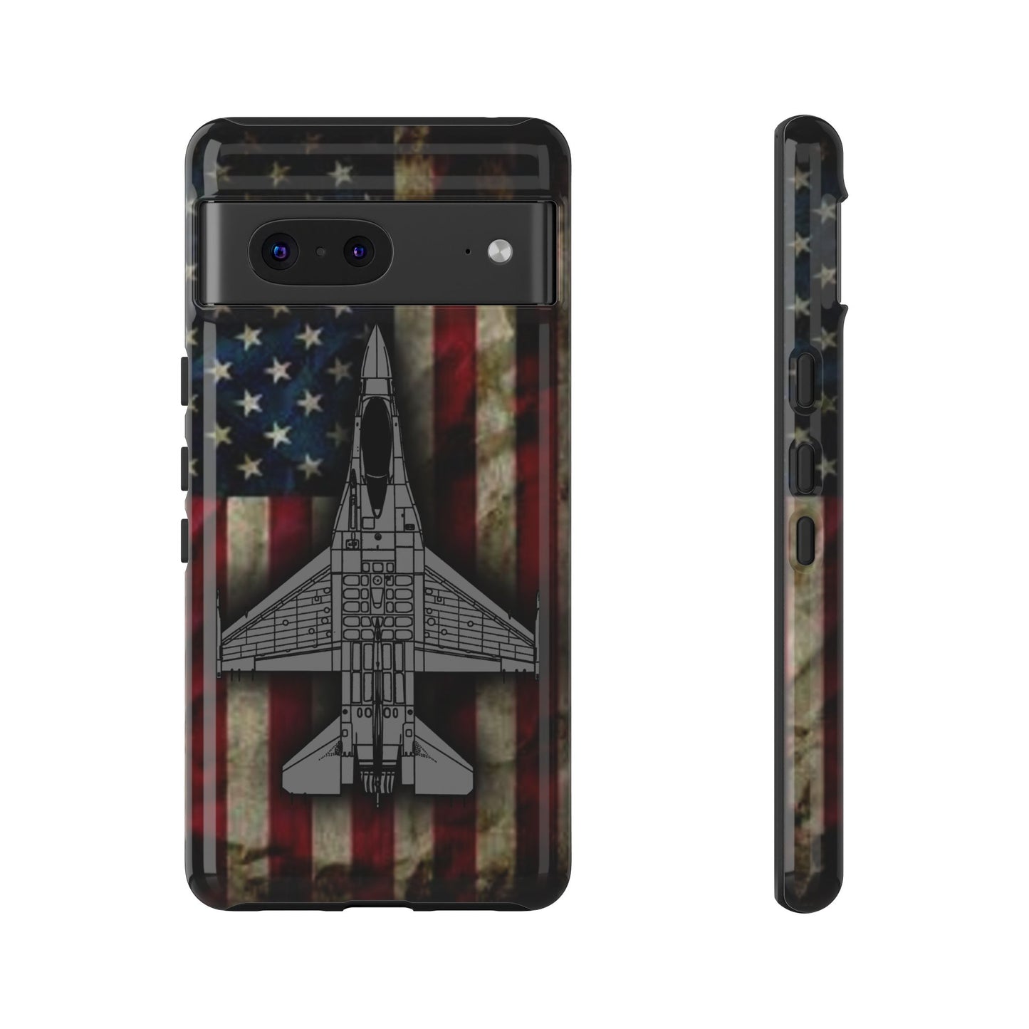 F-16 Old Glory Tough Cases for iPhone, Samsung, Google