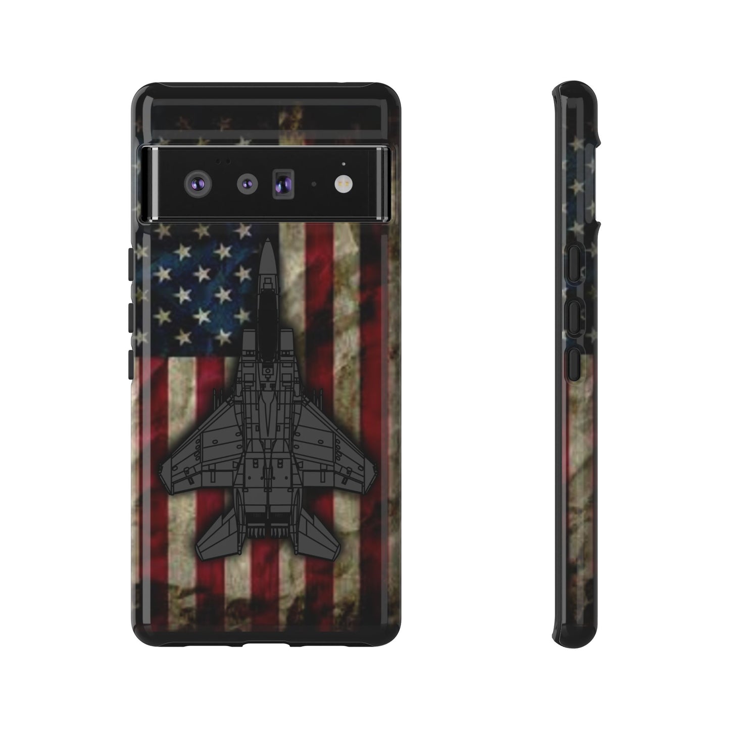 F-15E Old Glory Tough Cases for iPhone, Samsung, Google