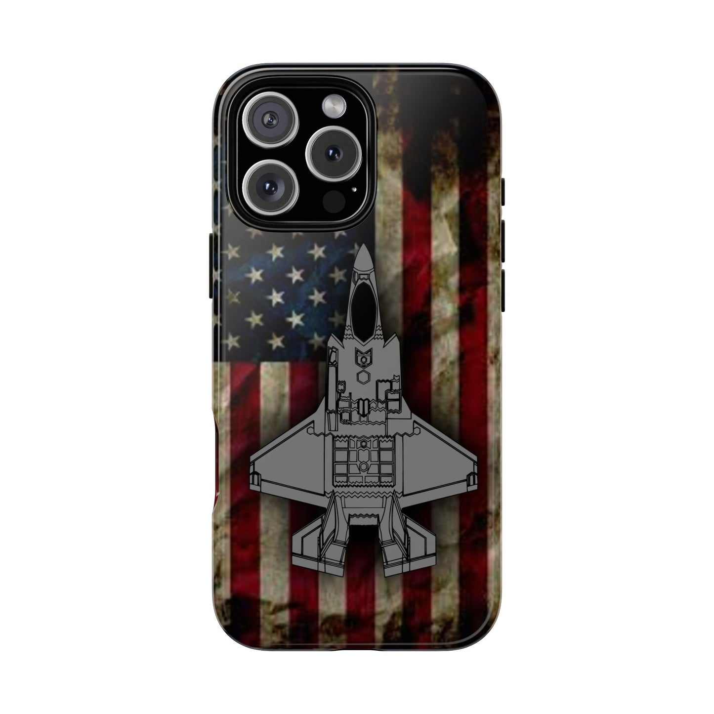 F-35A Old Glory Tough Cases for iPhone, Samsung, Google