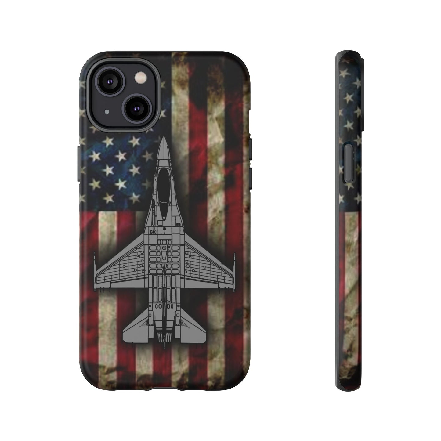 F-16 Old Glory Tough Cases for iPhone, Samsung, Google