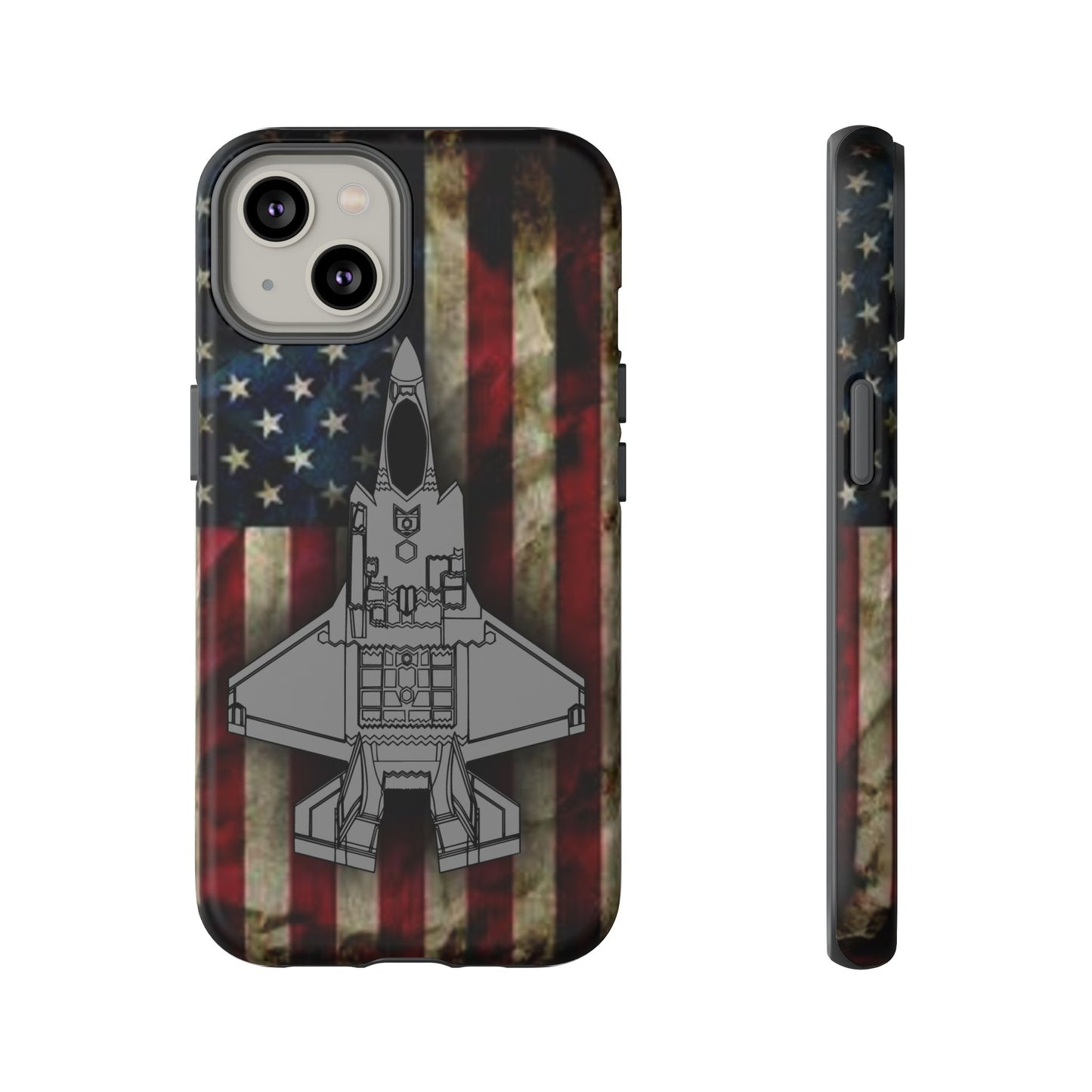 F-35A Old Glory Tough Cases for iPhone, Samsung, Google