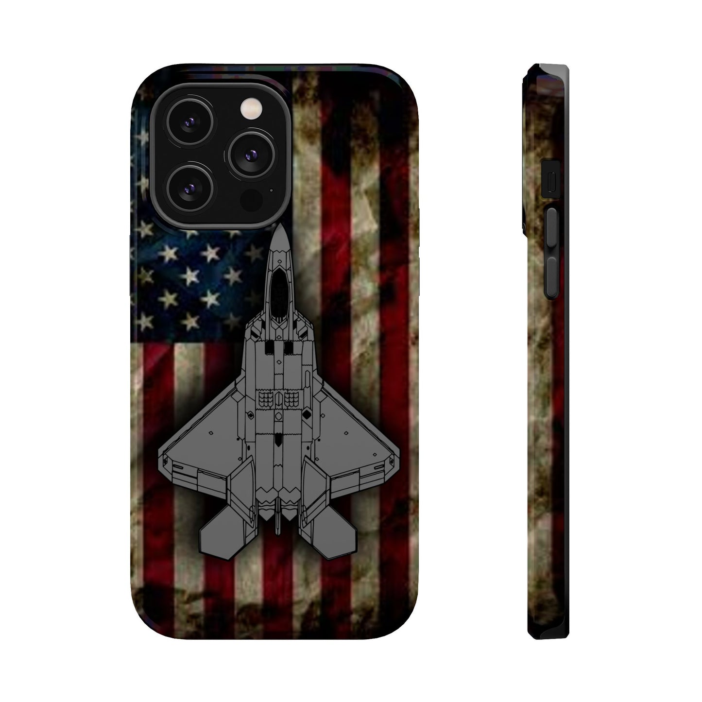 F-22 Old Glory Magnetic Tough Cases for iPhone