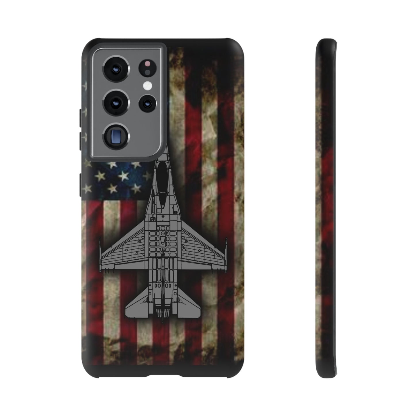 F-16 Old Glory Tough Cases for iPhone, Samsung, Google