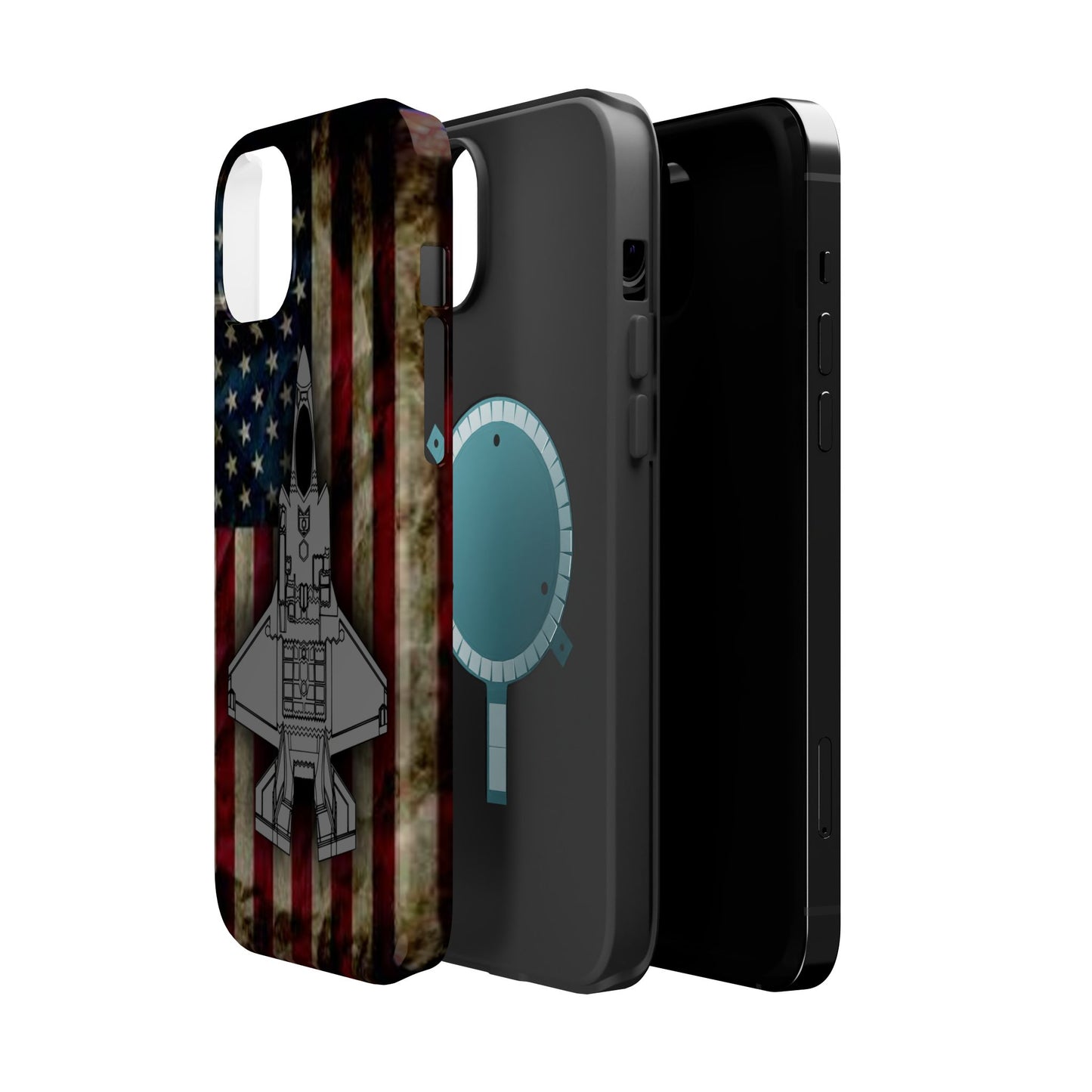 F-35A Old Glory Magnetic Tough Cases for iPhone