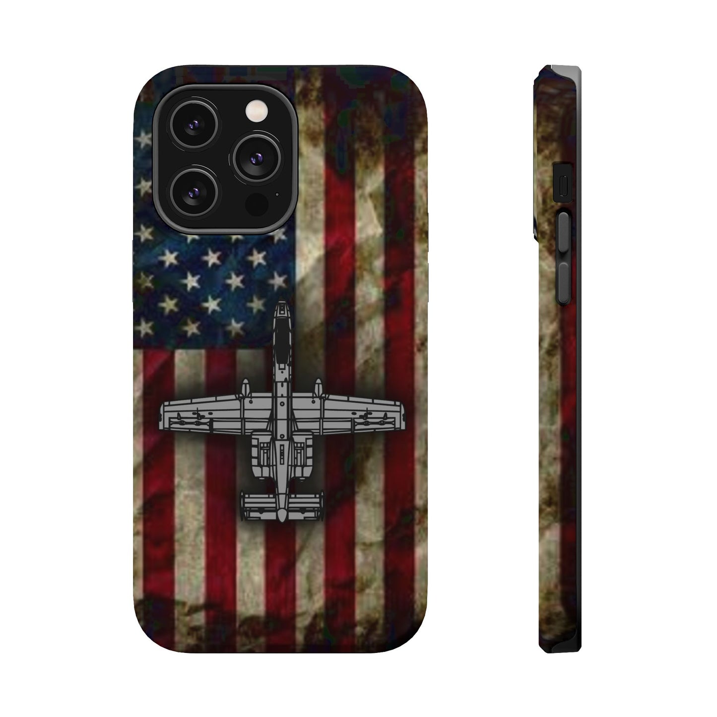 A-10 Old Glory Magnetic Tough Cases for iPhone & Samsung