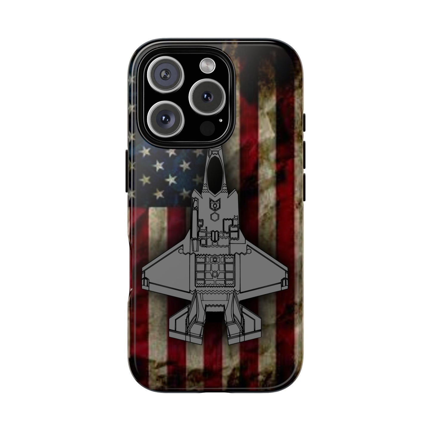 F-35A Old Glory Tough Cases for iPhone, Samsung, Google