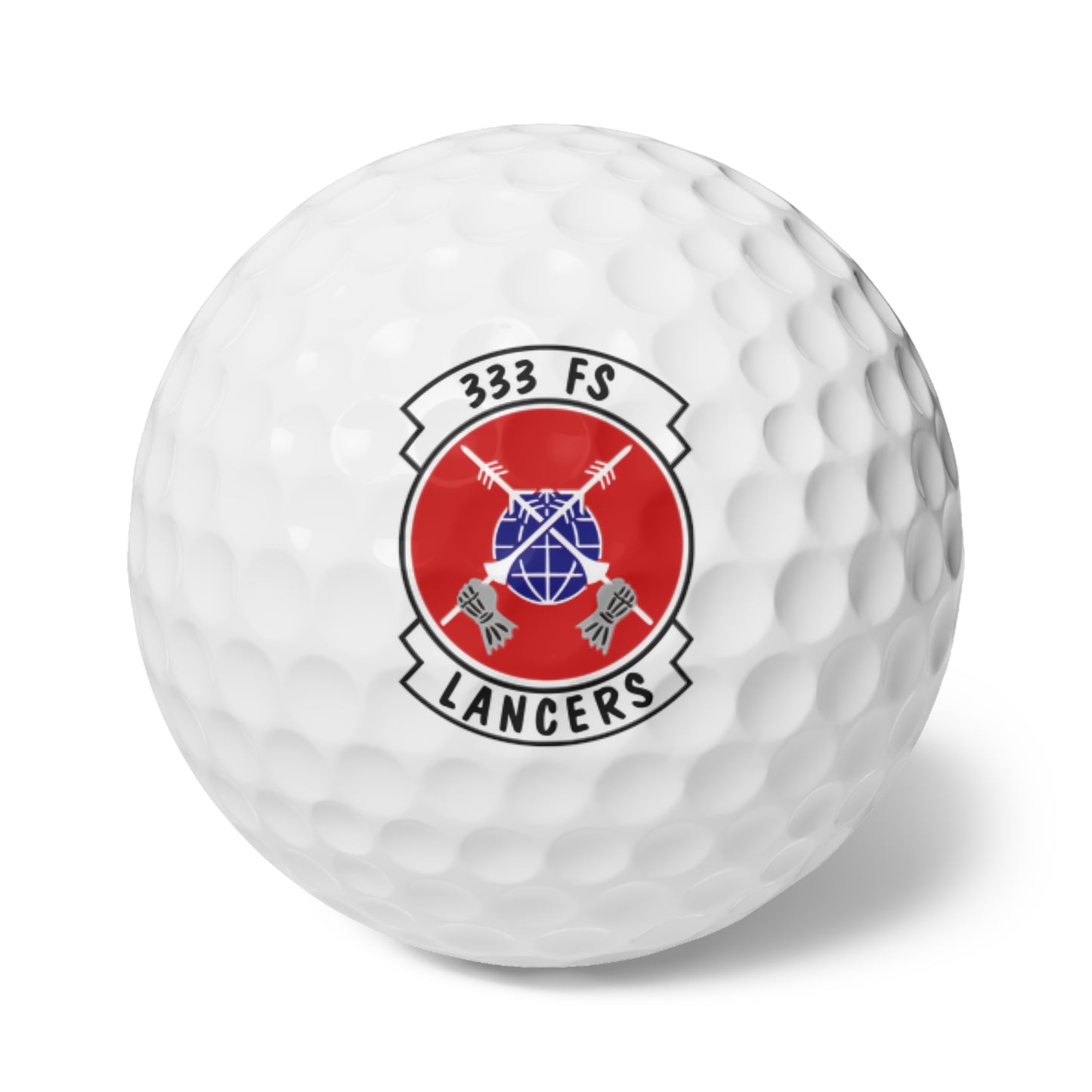 333FS "Lancers" Golf Balls, 6pcs