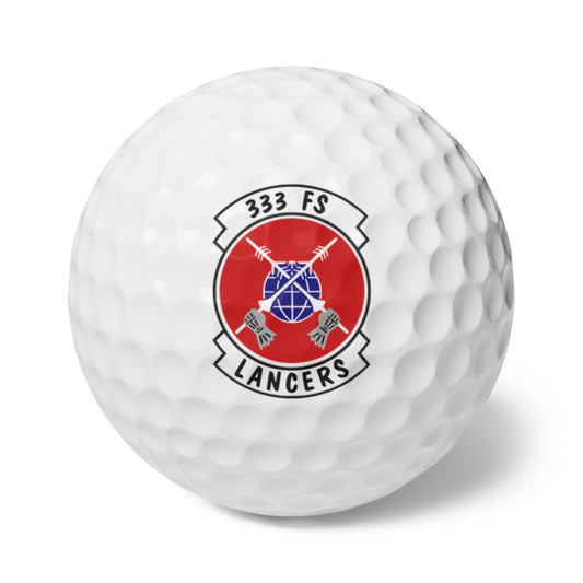 333FS "Lancers" Golf Balls, 6pcs
