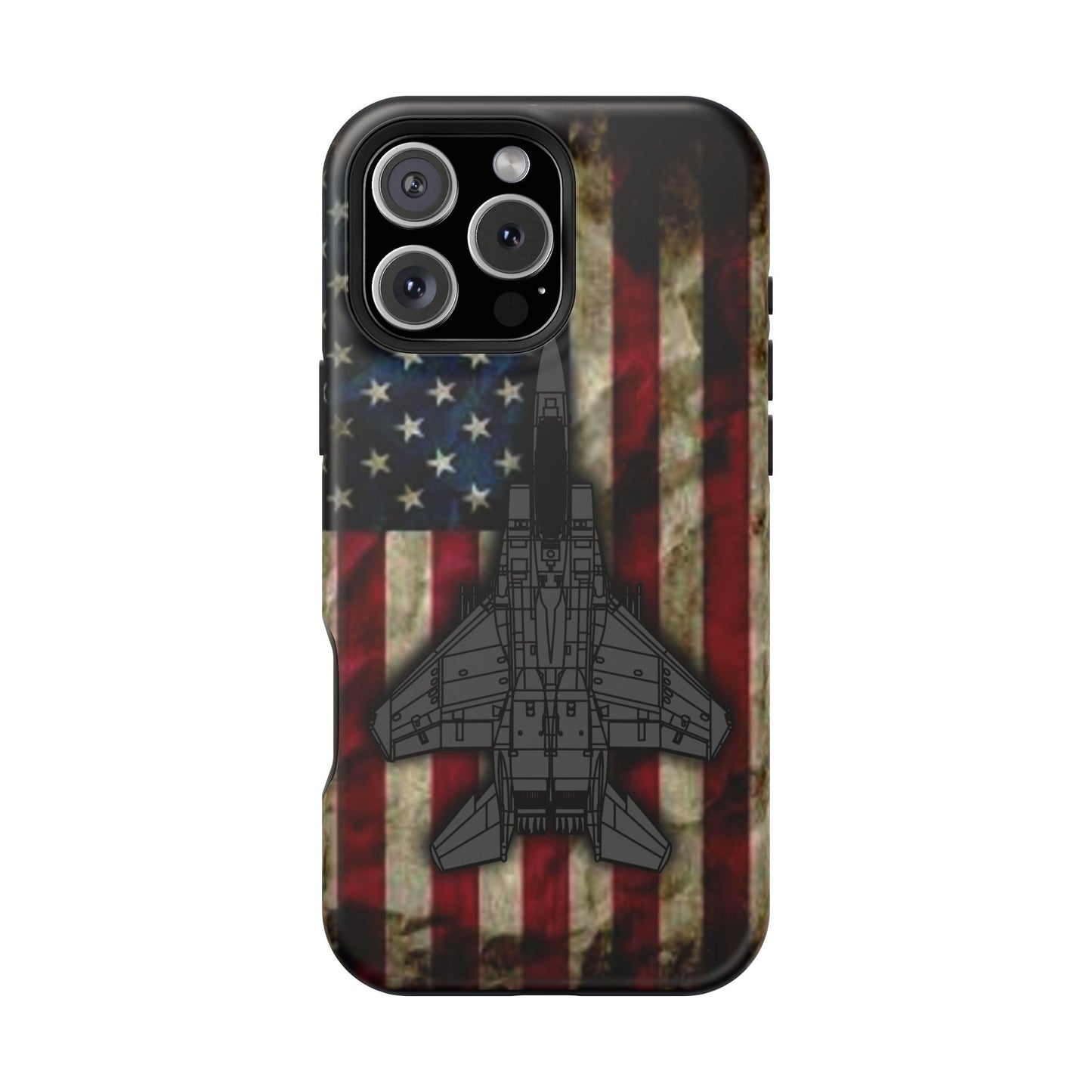 F-15E Old Glory Magnetic Tough Cases for iPhone & Samsung