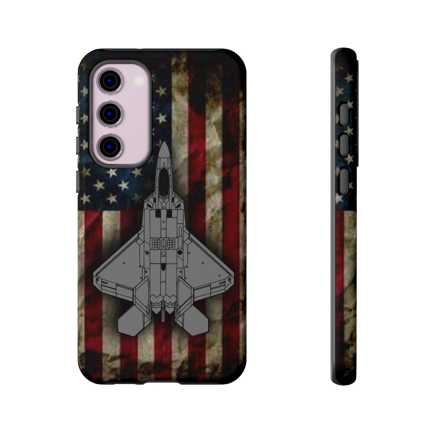 F-22 Old Glory Tough Cases for iPhone, Samsung, Google