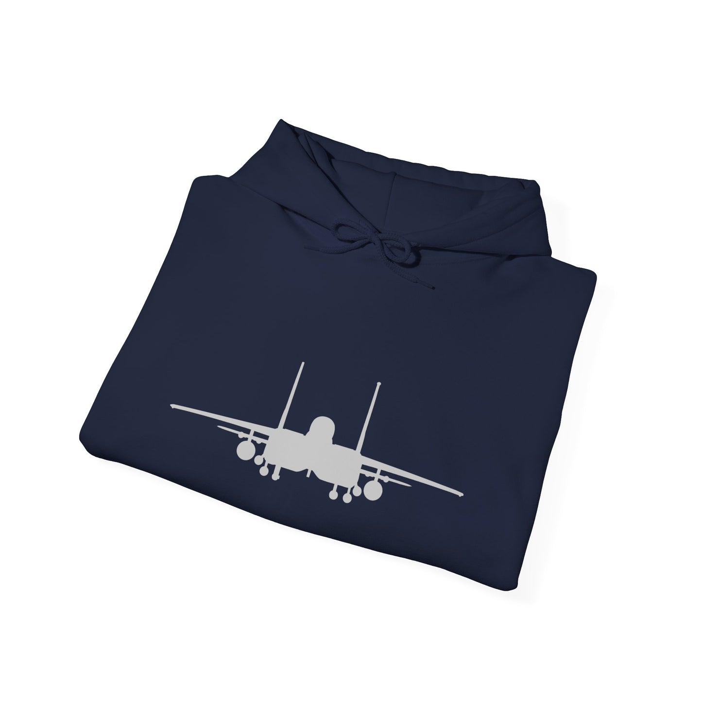 F-15E Front Silhouette Heavy Blend™ Hooded Sweatshirt