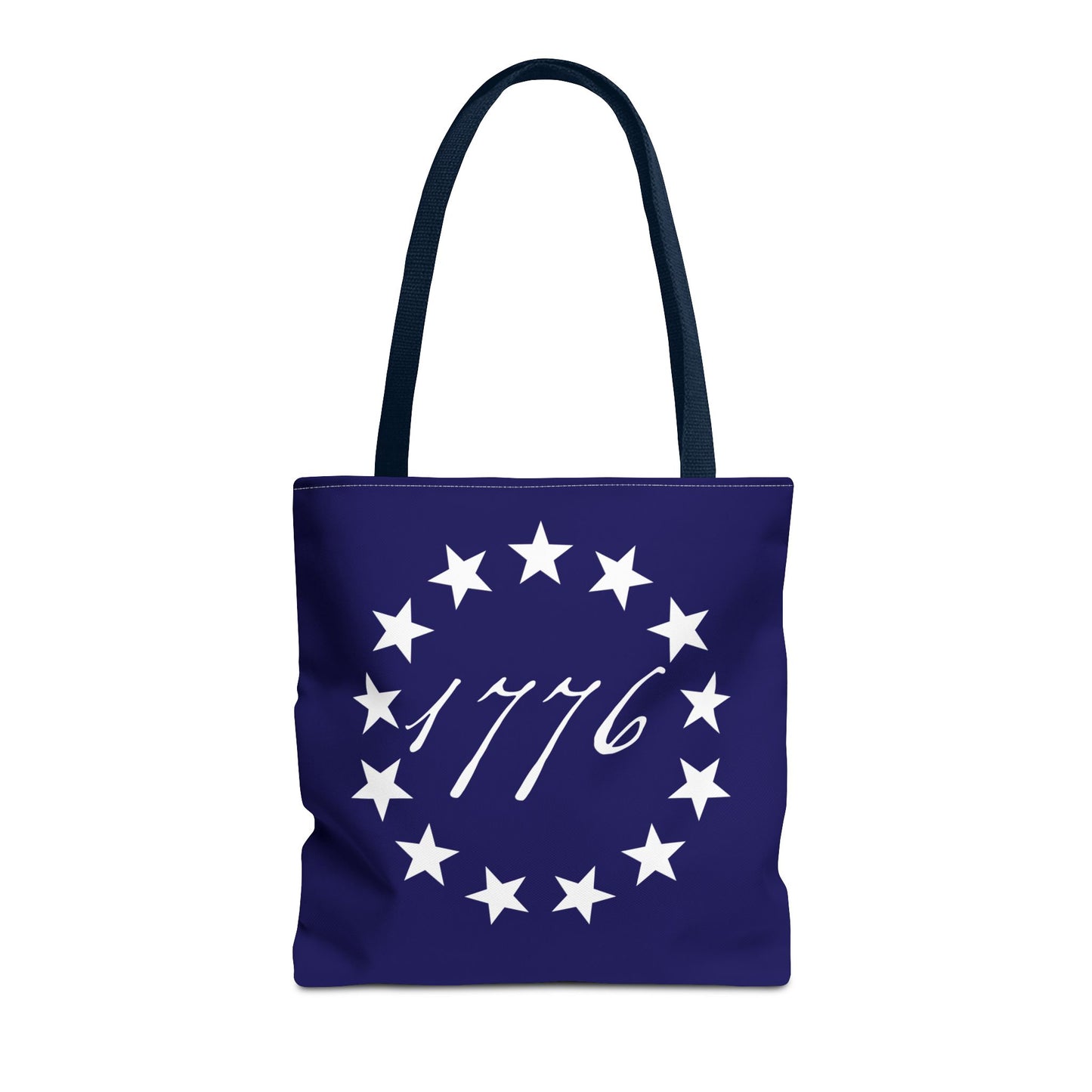 1776 Betsy Ross Flag Tote Bag — Patriotic Independence Day Grocery & Beach Tote