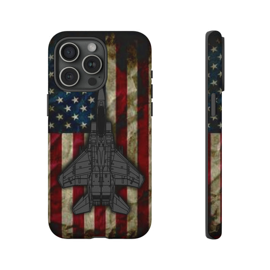 F-15E Old Glory Tough Cases for iPhone, Samsung, Google