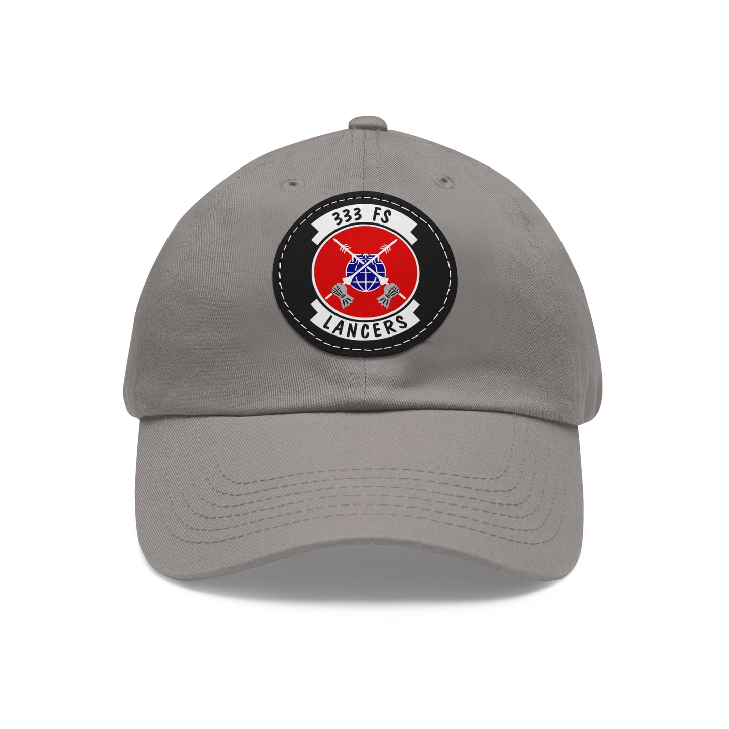 333FS Lancers Leather Patch Hat, Multiple Colors