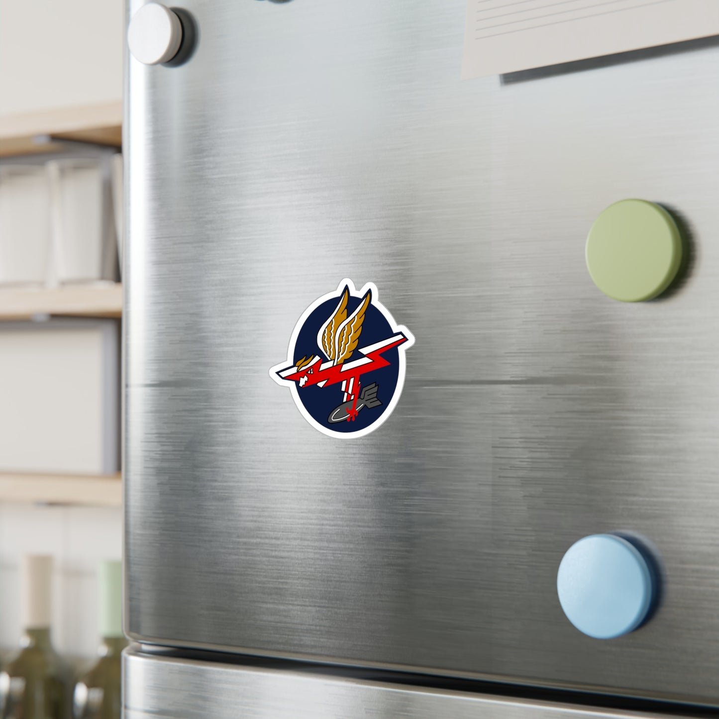 389FS "T-Bolts" Heritage Patch Vinyl Decal