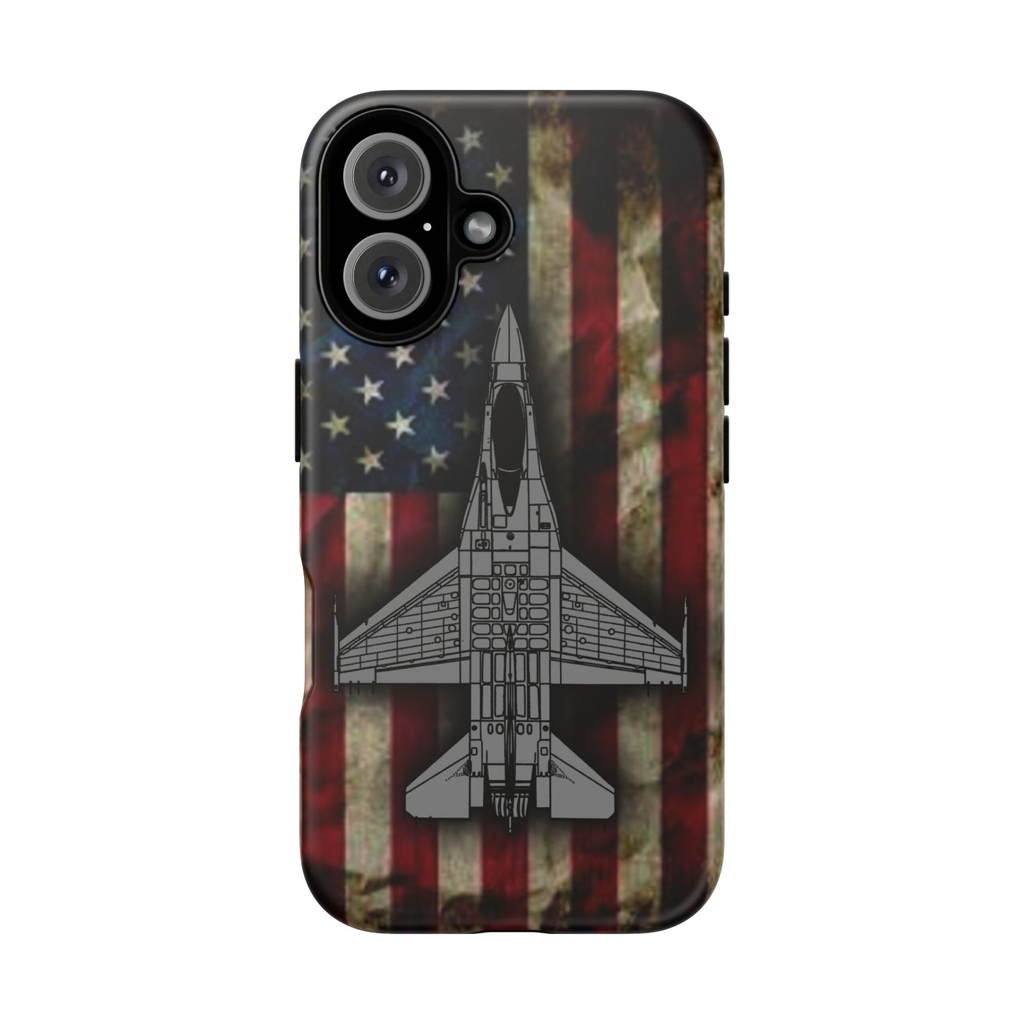 F-16 Old Glory Tough Cases for iPhone, Samsung, Google