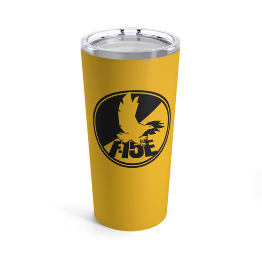 Tumbler 20oz, Yellow, F-15E Day/Night