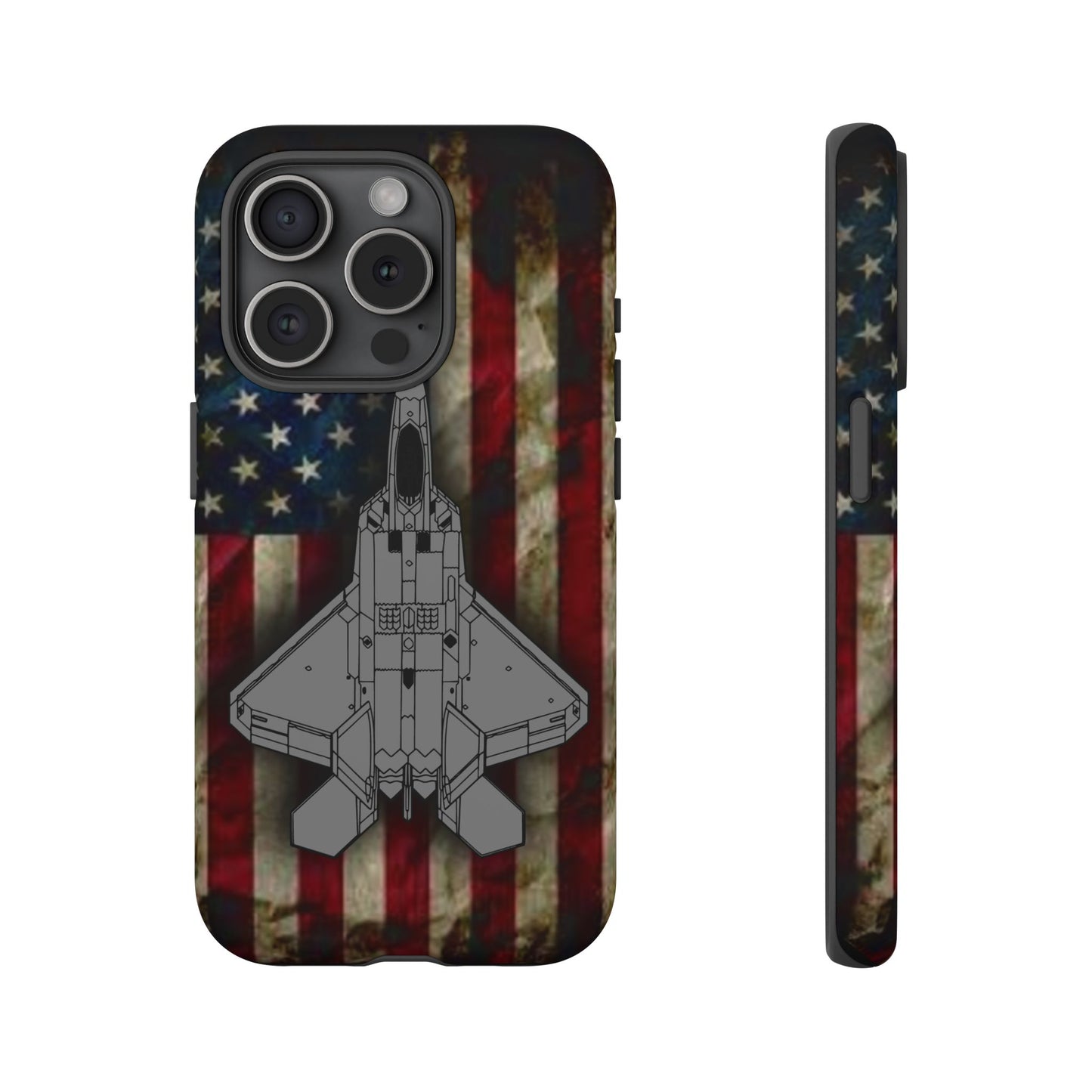 F-22 Old Glory Tough Cases for iPhone, Samsung, Google