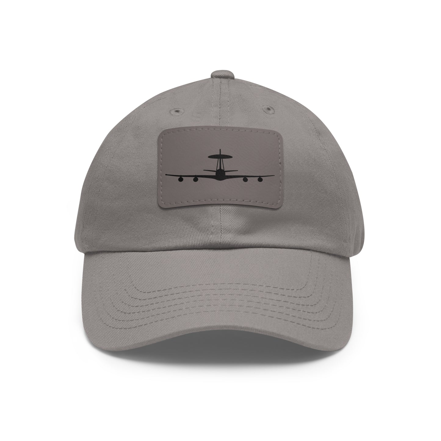 E-3 Silhouette Leather Patch Hat, Multiple Colors