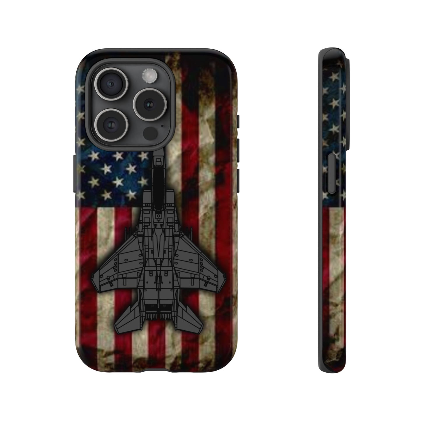 F-15E Old Glory Tough Cases for iPhone, Samsung, Google