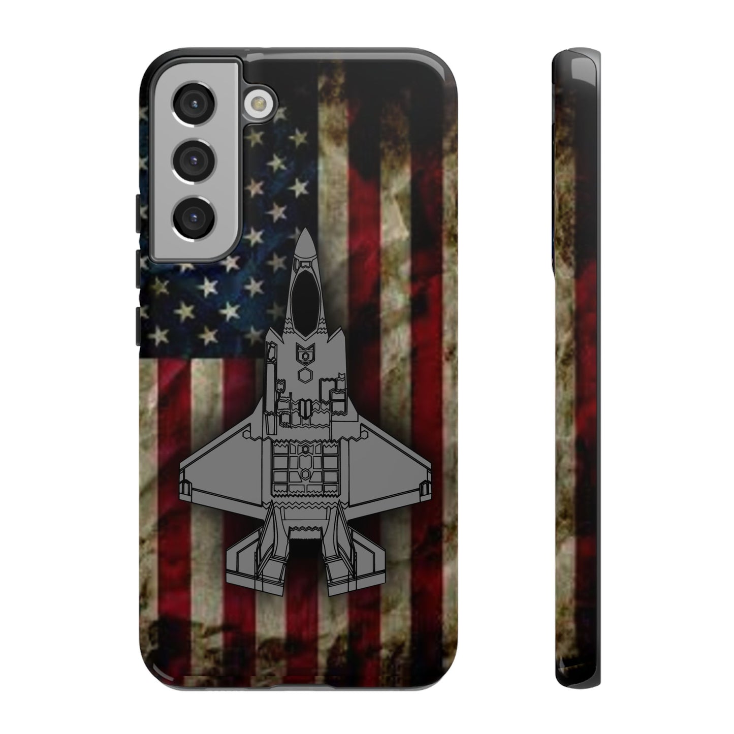 F-35A Old Glory Tough Cases for iPhone, Samsung, Google