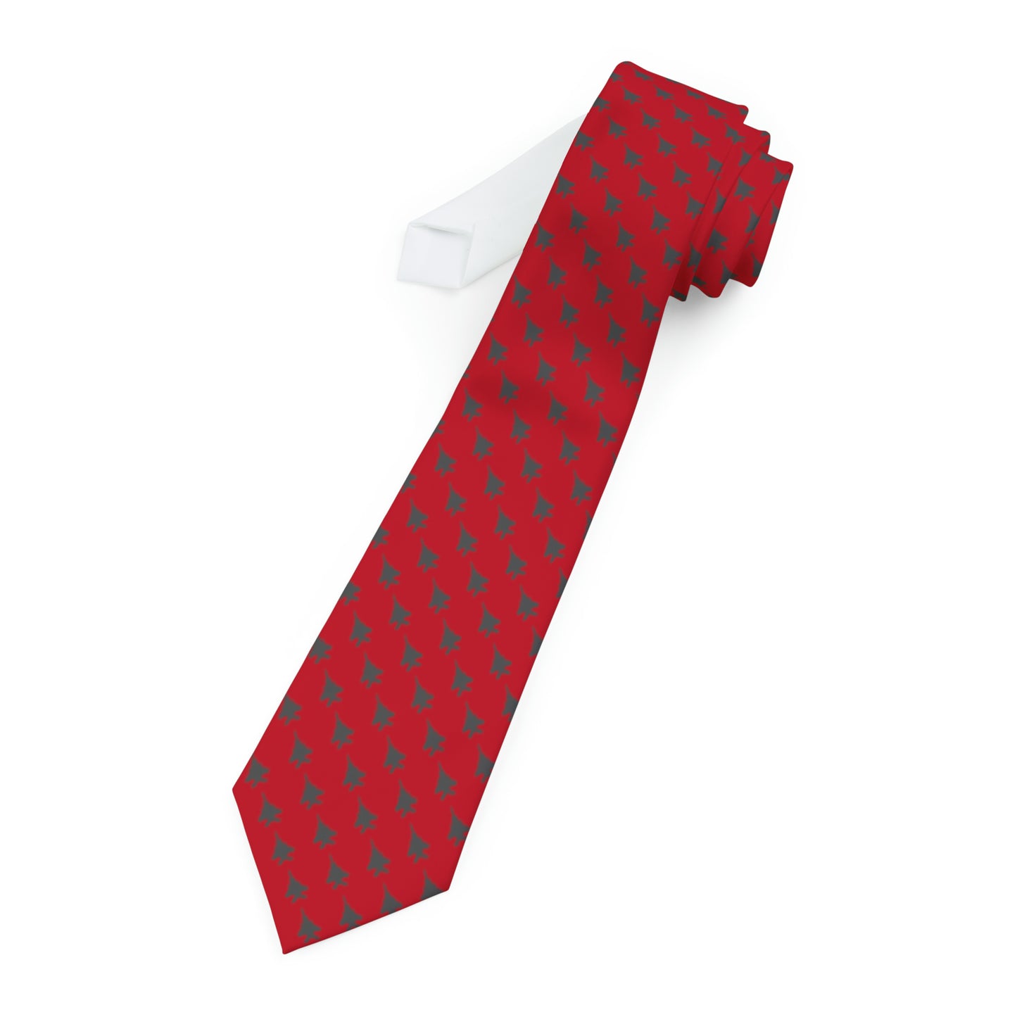 F-15E Necktie, Red/Dark Gray