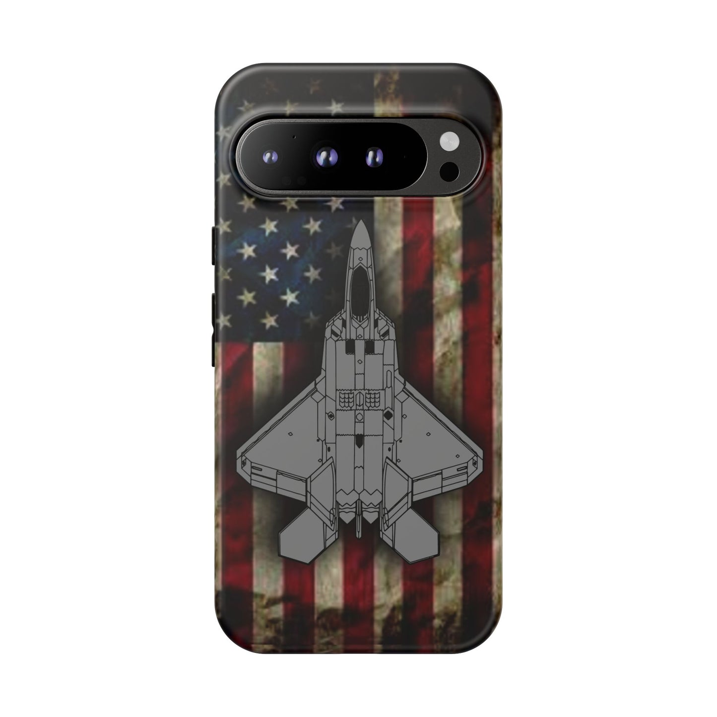 F-22 Old Glory Tough Cases for iPhone, Samsung, Google