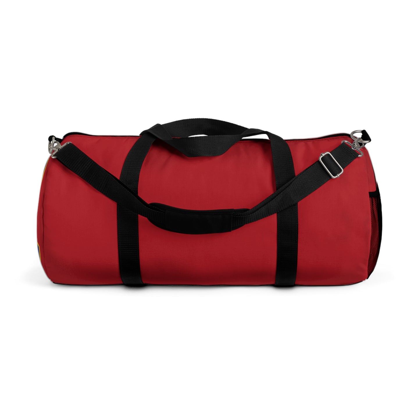 389FS T-Bolts Duffel Bag, Dark Red