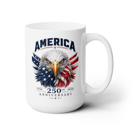 America 250th Anniversary 15oz Ceramic Mug