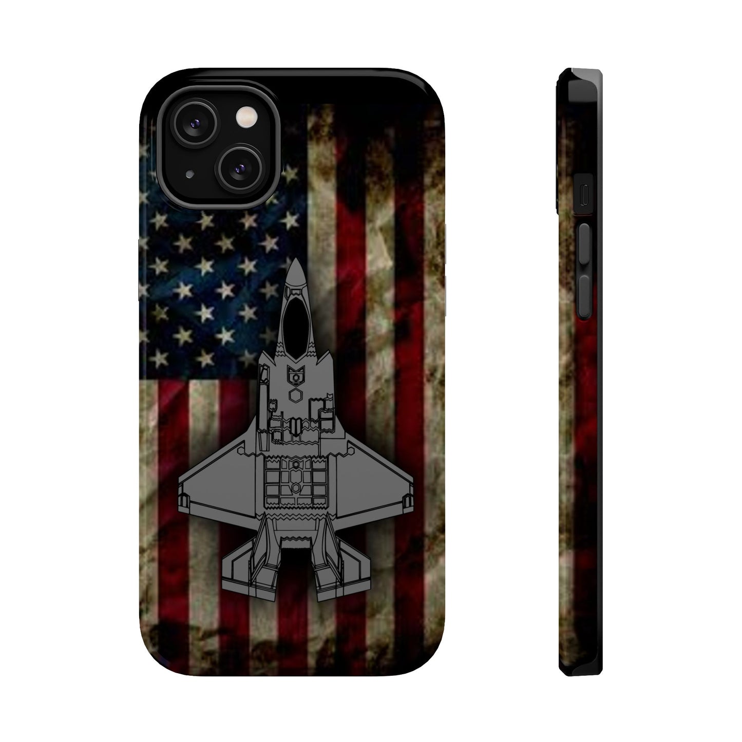 F-35A Old Glory Magnetic Tough Cases for iPhone & Samsung