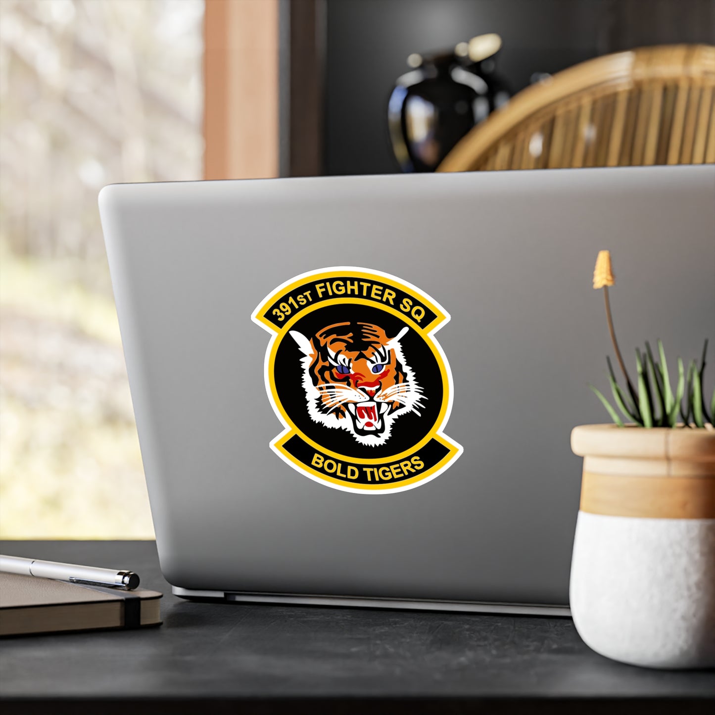 391FS "Bold Tigers" Vinyl Decal, Indoor/Outdoor, 4 Sizes Available