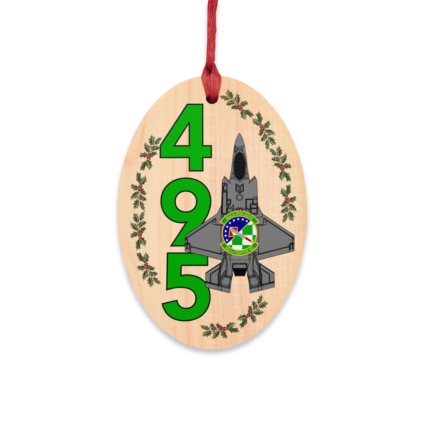 495FS "Valkyries" Wooden Ornaments