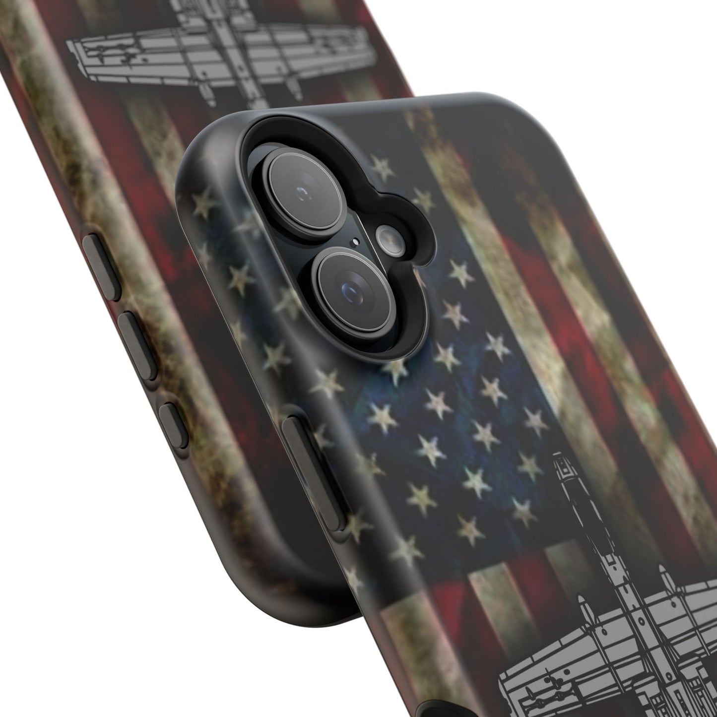 A-10 Old Glory Magnetic Tough Cases for iPhone