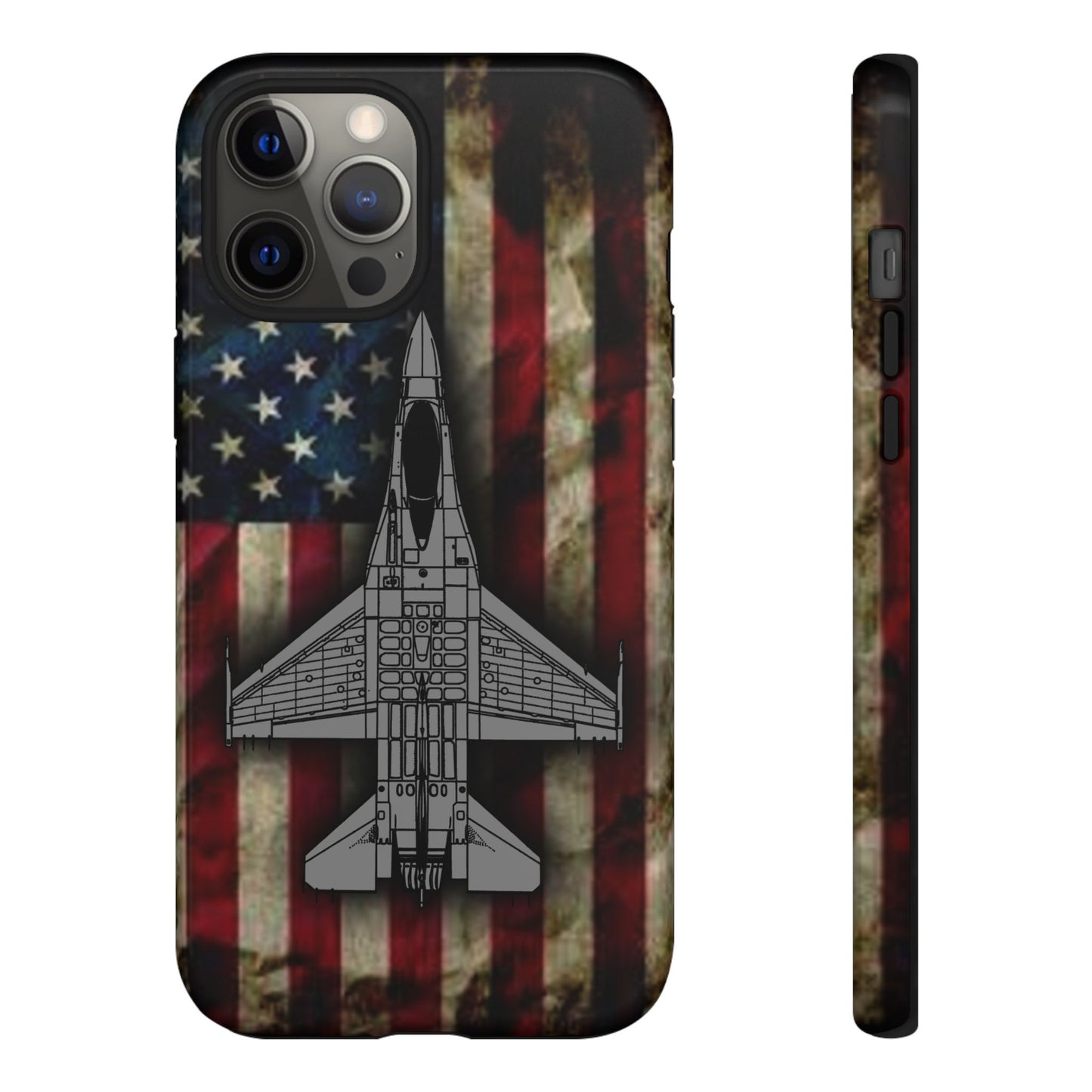 F-16 Old Glory Tough Cases for iPhone, Samsung, Google