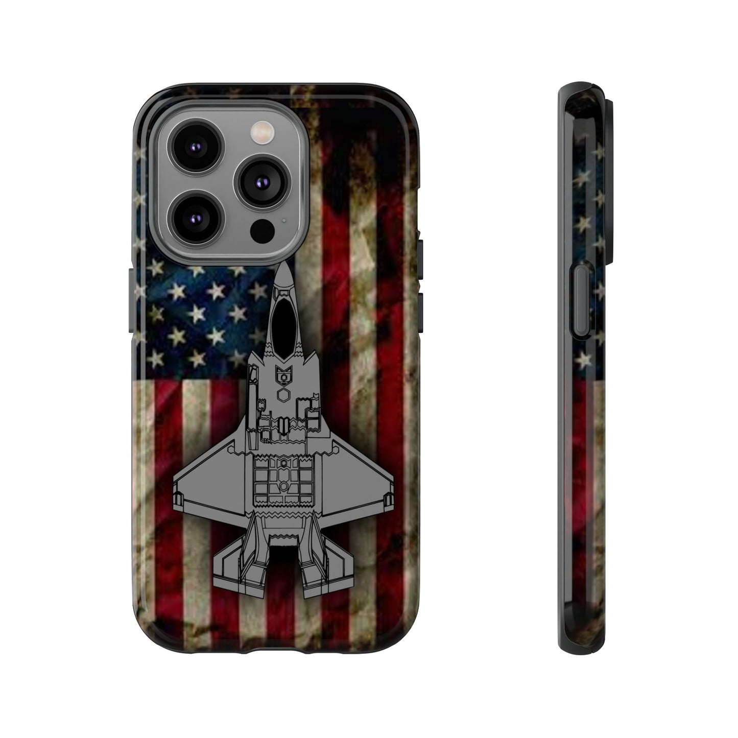 F-35A Old Glory Tough Cases for iPhone, Samsung, Google
