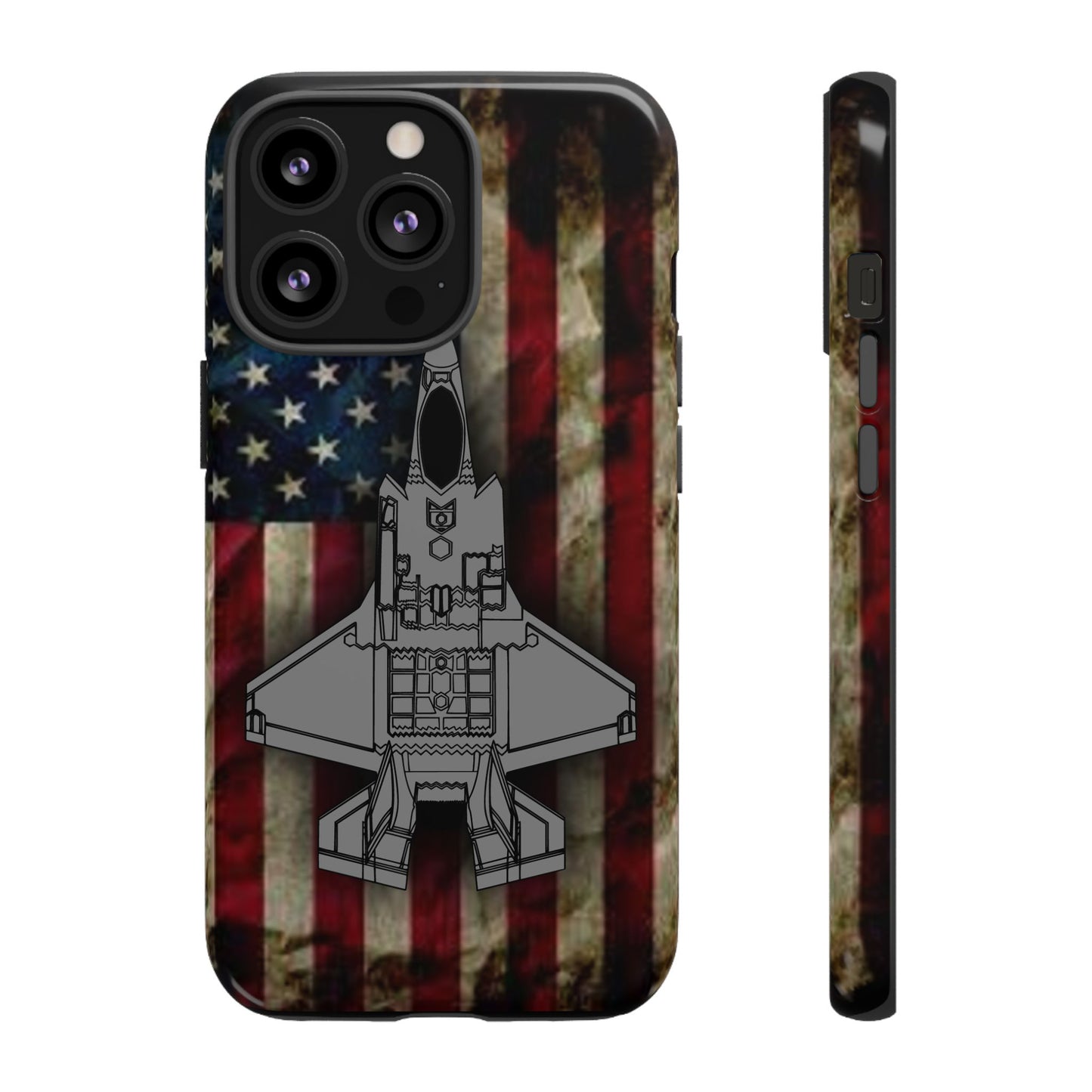 F-35A Old Glory Tough Cases for iPhone, Samsung, Google