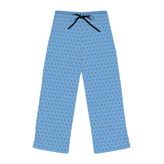 F-35 Women's Pajama Pants, Light Blue