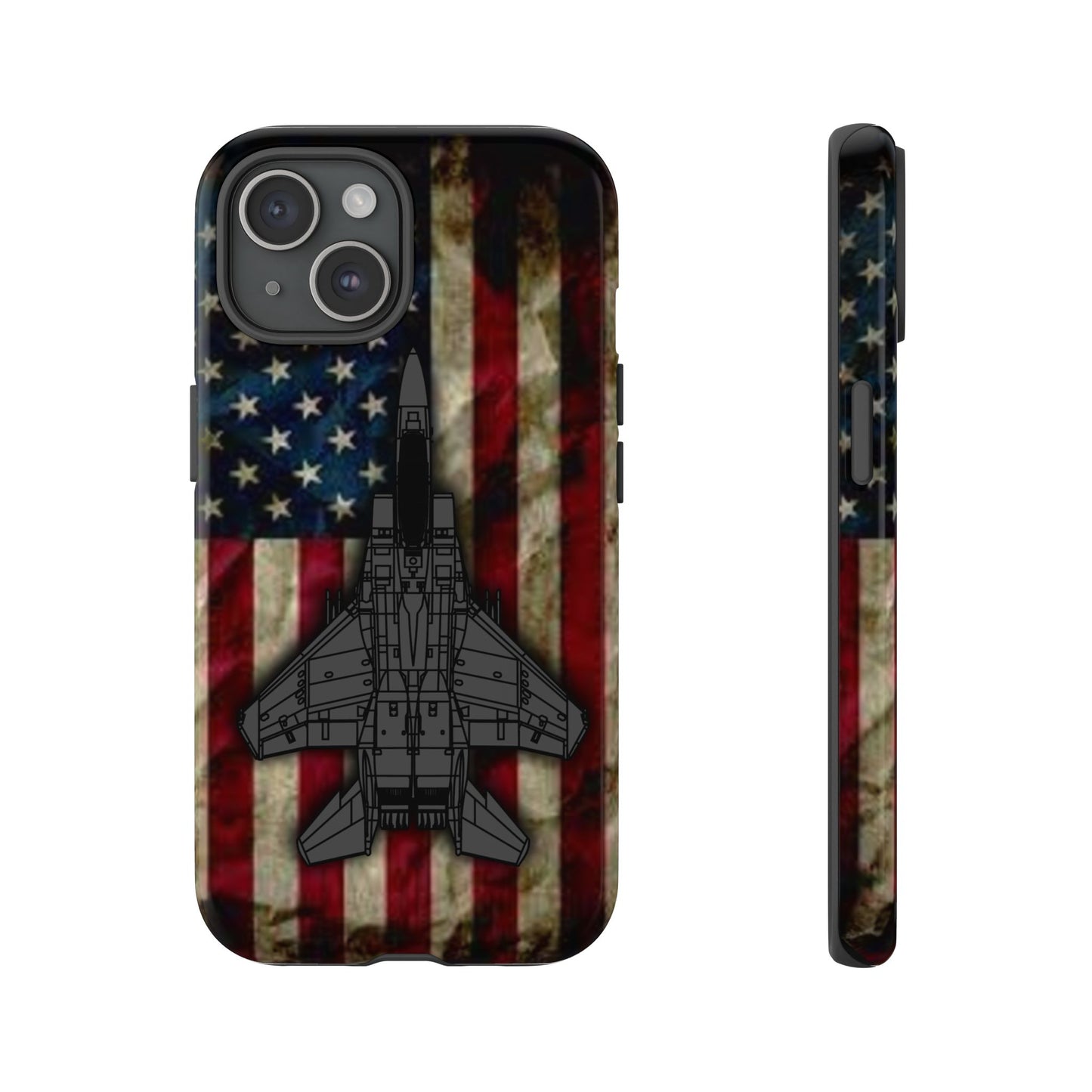 F-15E Old Glory Tough Cases for iPhone, Samsung, Google