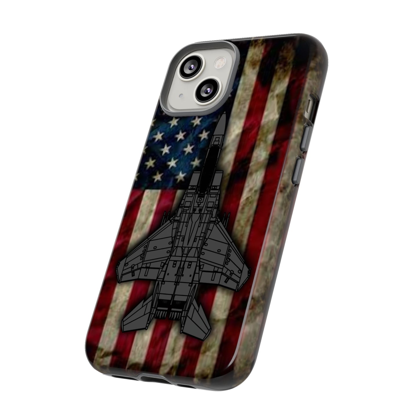 F-15E Old Glory Tough Cases for iPhone, Samsung, Google