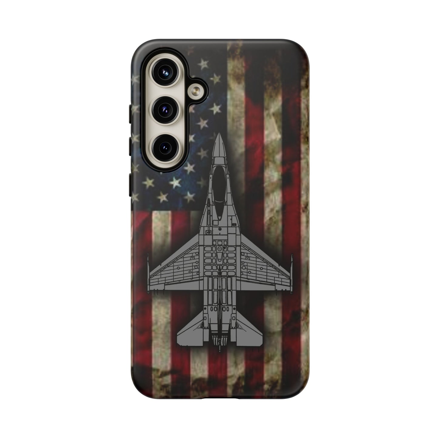 F-16 Old Glory Tough Cases for iPhone, Samsung, Google