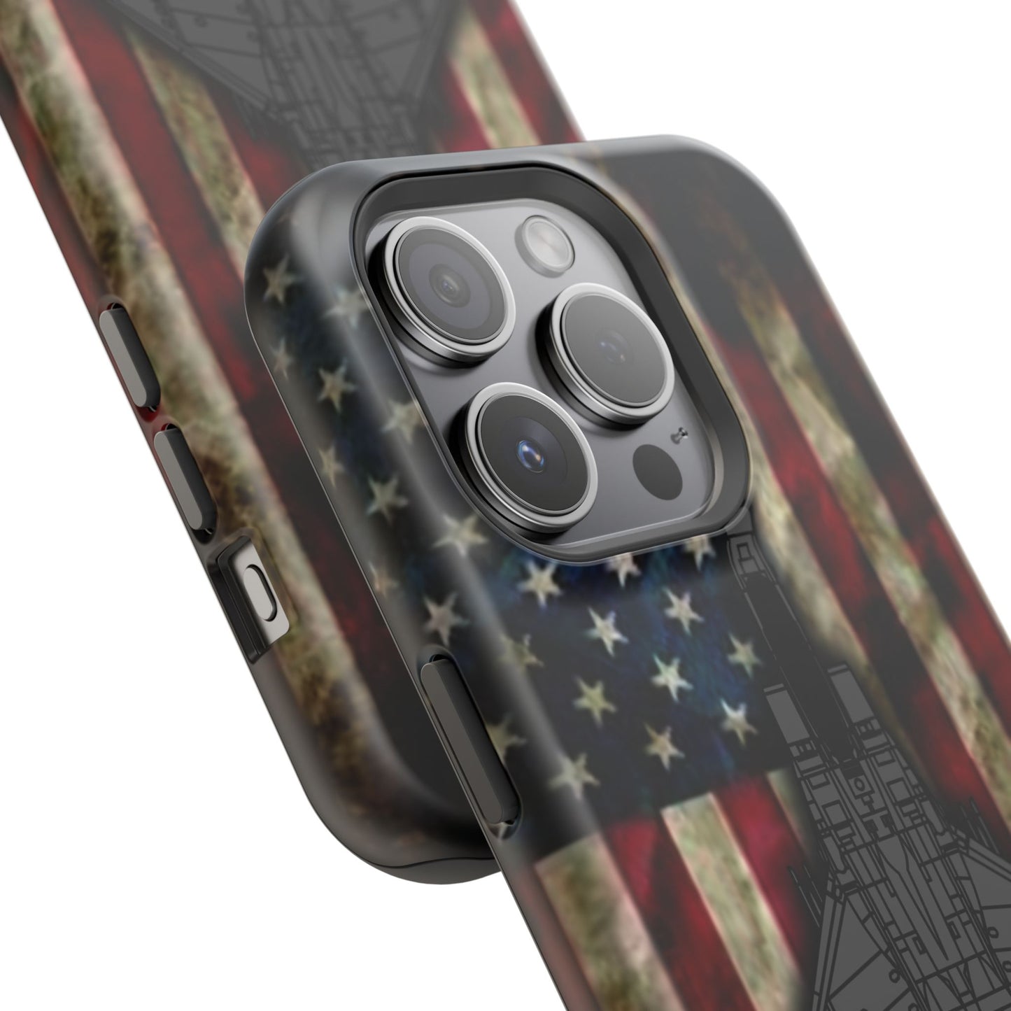 F-15E Old Glory Magnetic Tough Cases for iPhone