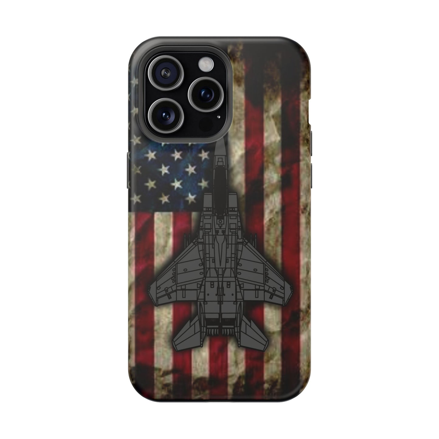 F-15E Old Glory Magnetic Tough Cases for iPhone & Samsung