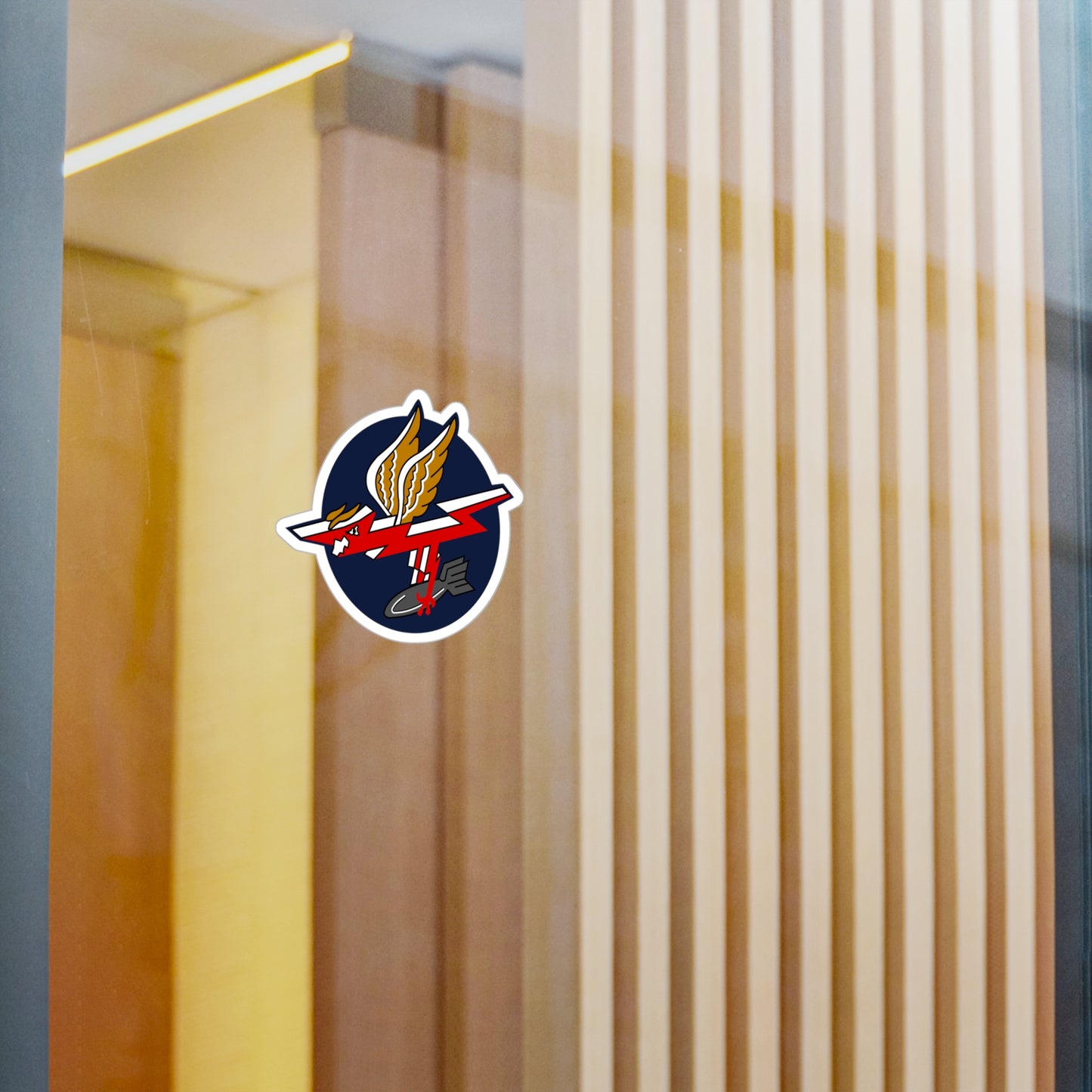 389FS "T-Bolts" Heritage Patch Vinyl Decal