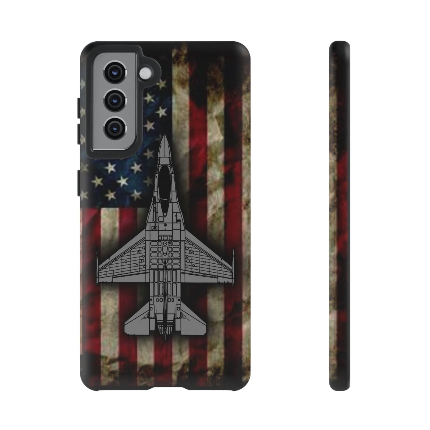 F-16 Old Glory Tough Cases for iPhone, Samsung, Google