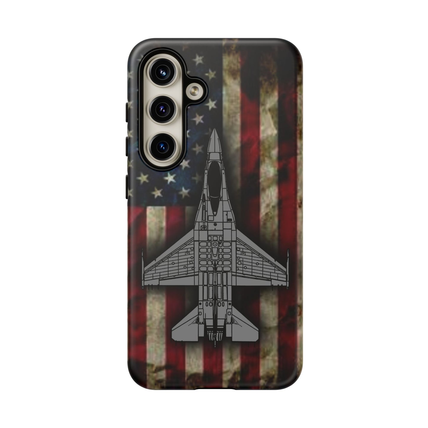 F-16 Old Glory Tough Cases for iPhone, Samsung, Google