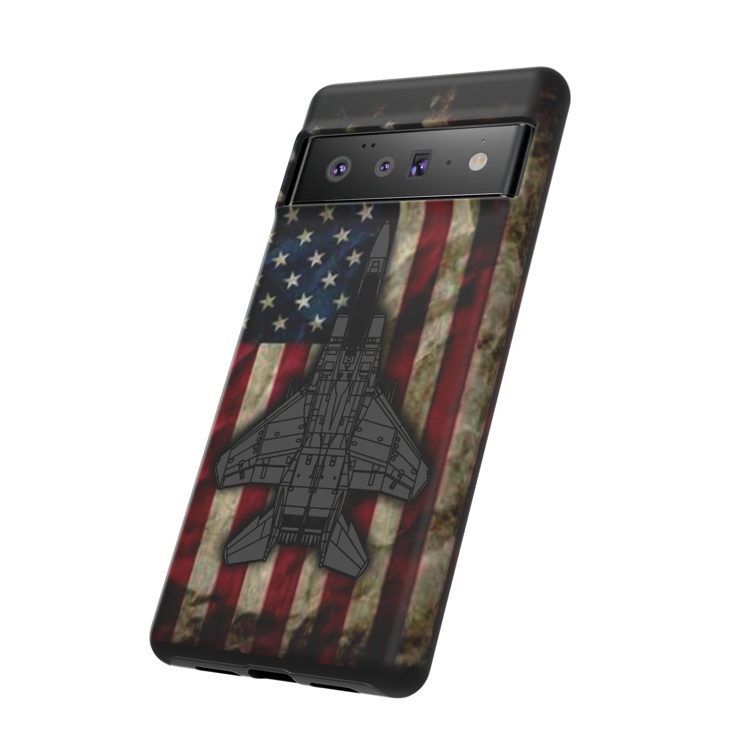 F-15E Old Glory Tough Cases for iPhone, Samsung, Google