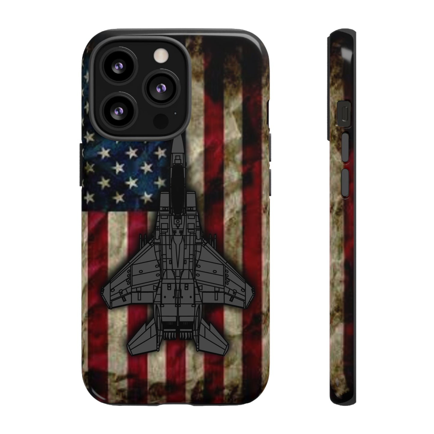 F-15E Old Glory Tough Cases for iPhone, Samsung, Google