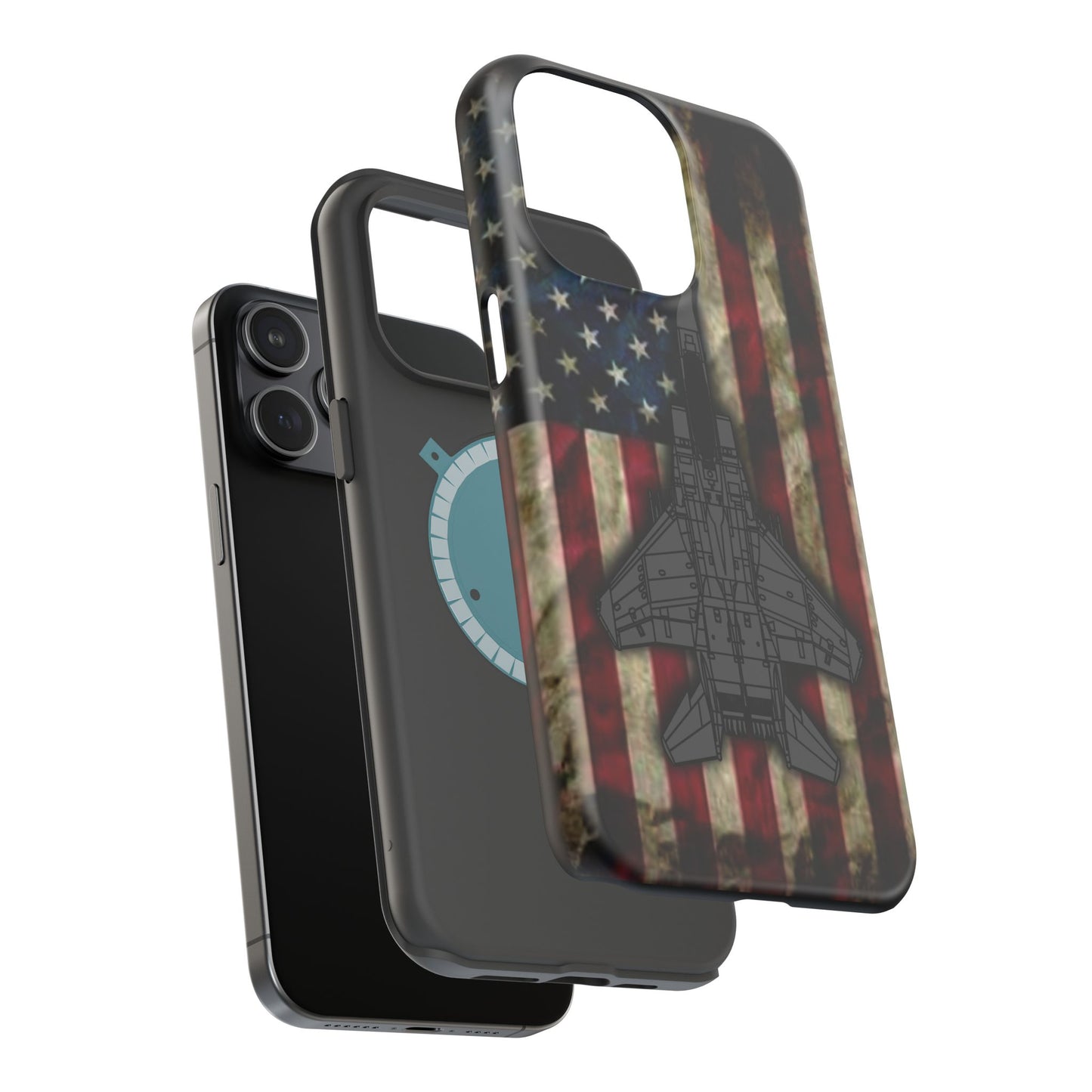 F-15E Old Glory Magnetic Tough Cases for iPhone